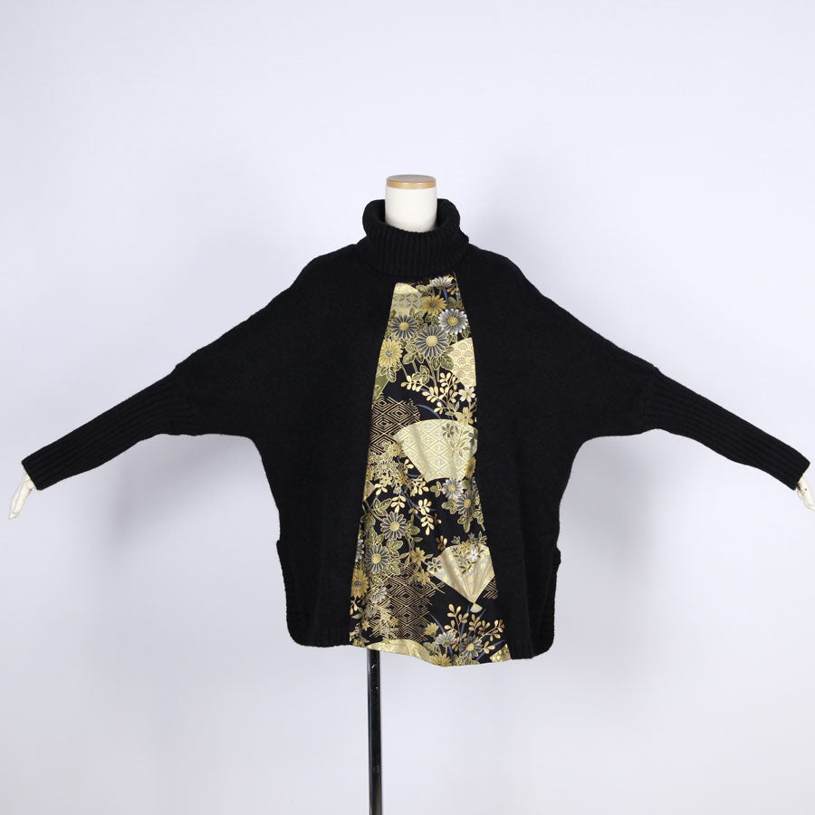 【一点物】TKg 暗闇扇子 タートルニット