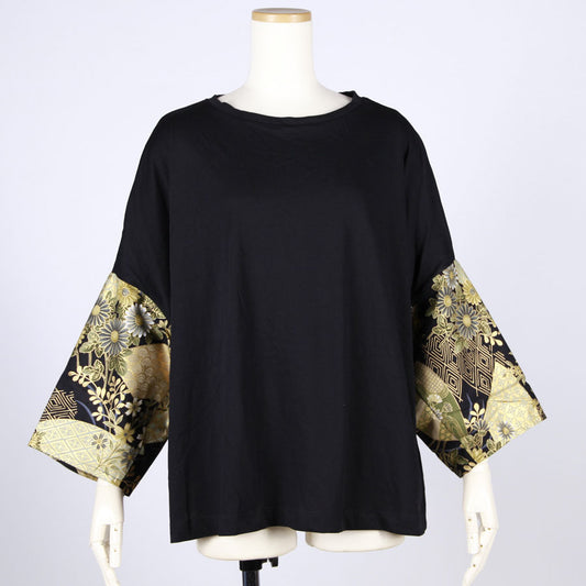 【一点物】TKg 暗闇扇子 袖和柄トップス