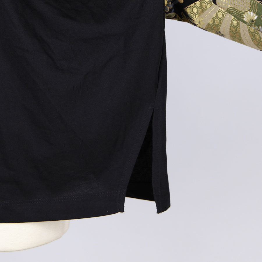 【一点物】TKg 暗闇扇子 袖和柄トップス