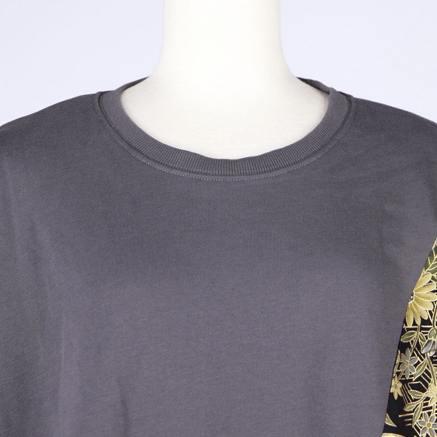 【一点物】TKg 暗闇扇子 左脇和柄トレーナー