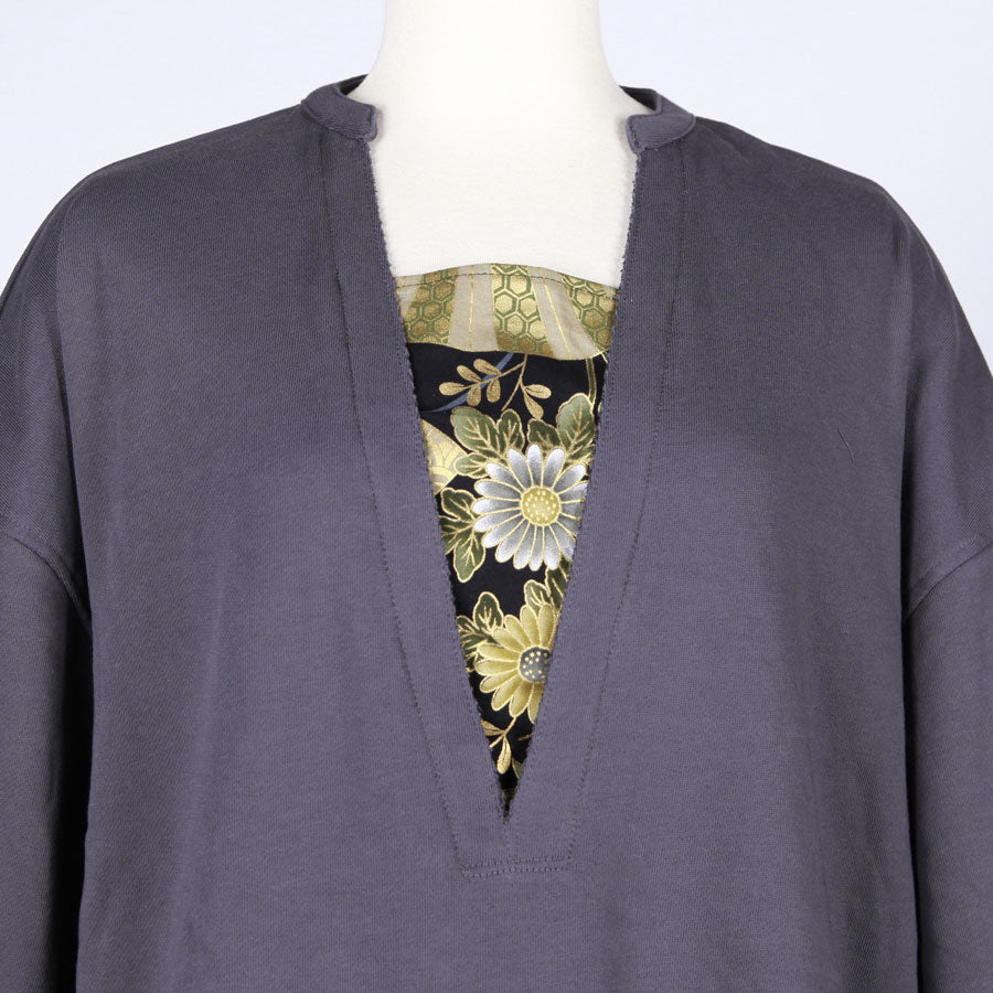 【一点物】TKg 暗闇扇子 V開きトップス