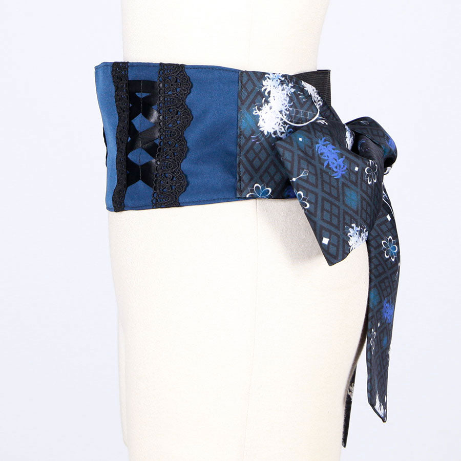 モリグチカ 異国浪漫の帯ベルトNV-WH