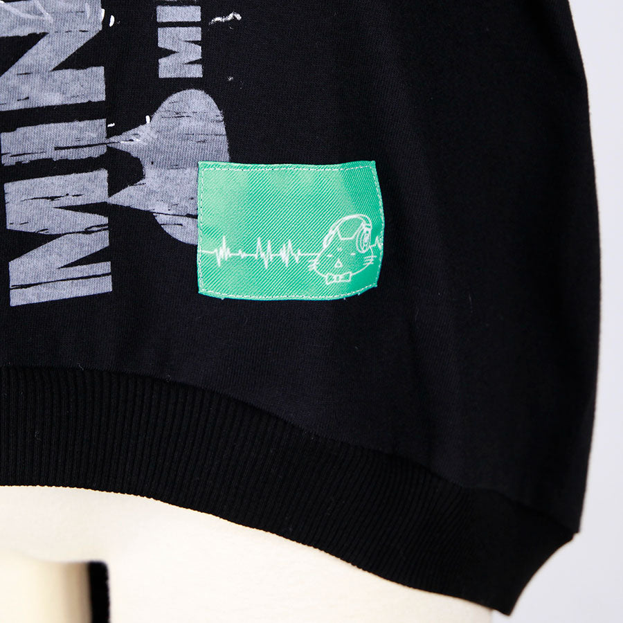 MINT NeKO Hand Printed Cat Ears Tops / H