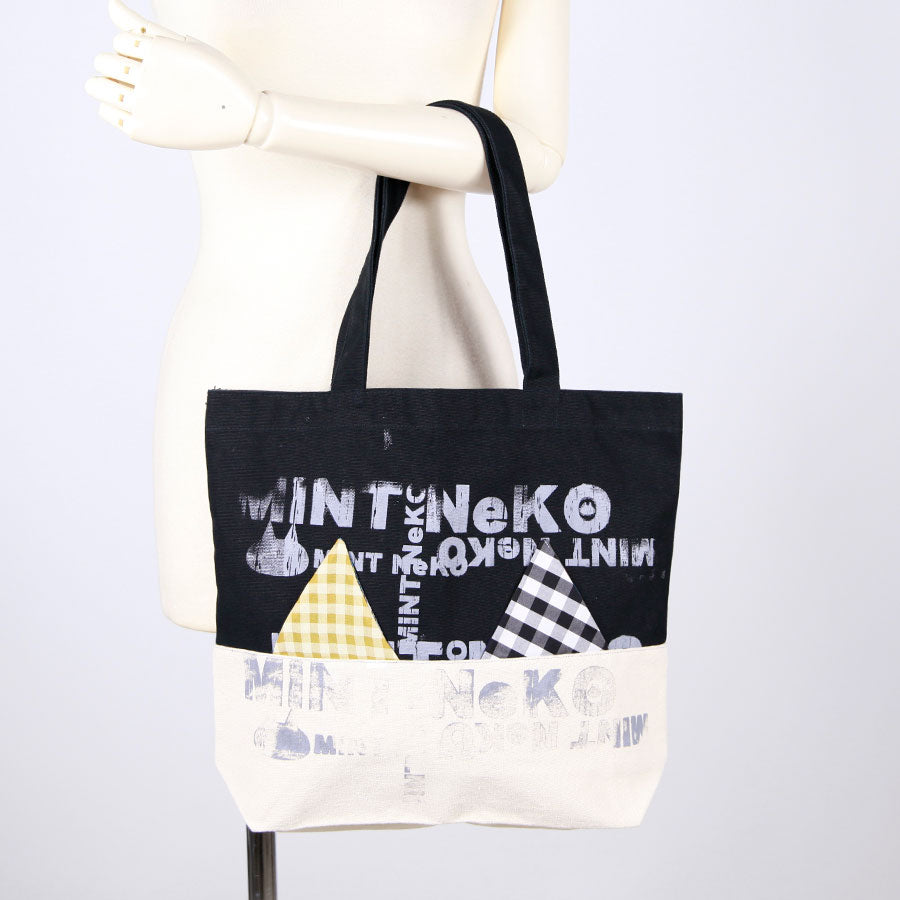 MINT NeKO パッチワークトートバッグ G