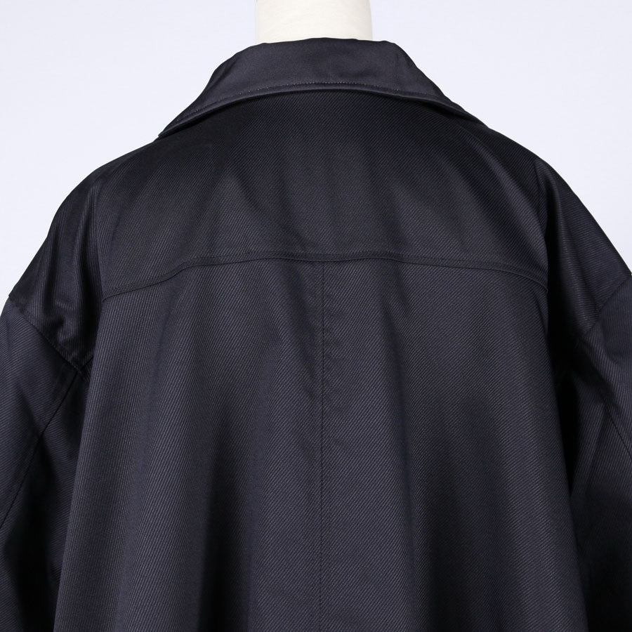 MINT NeKO ドレープライダースジャケット BK