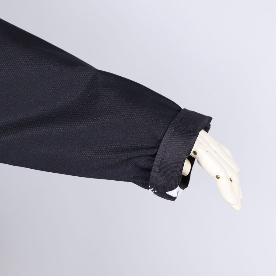 MINT NeKO ドレープライダースジャケット BK