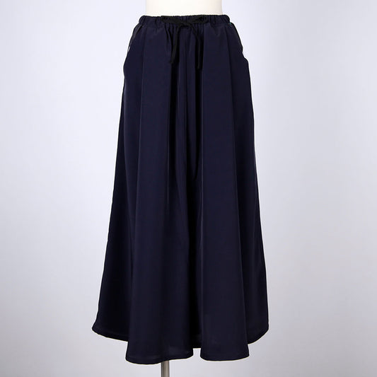 MINT NeKO ワイドプリーツパンツ BK-BK