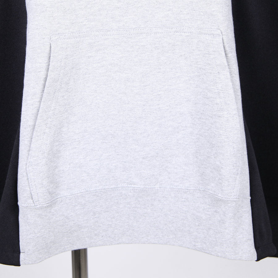 MINT NeKO Patchwork Wide Hoodie / A