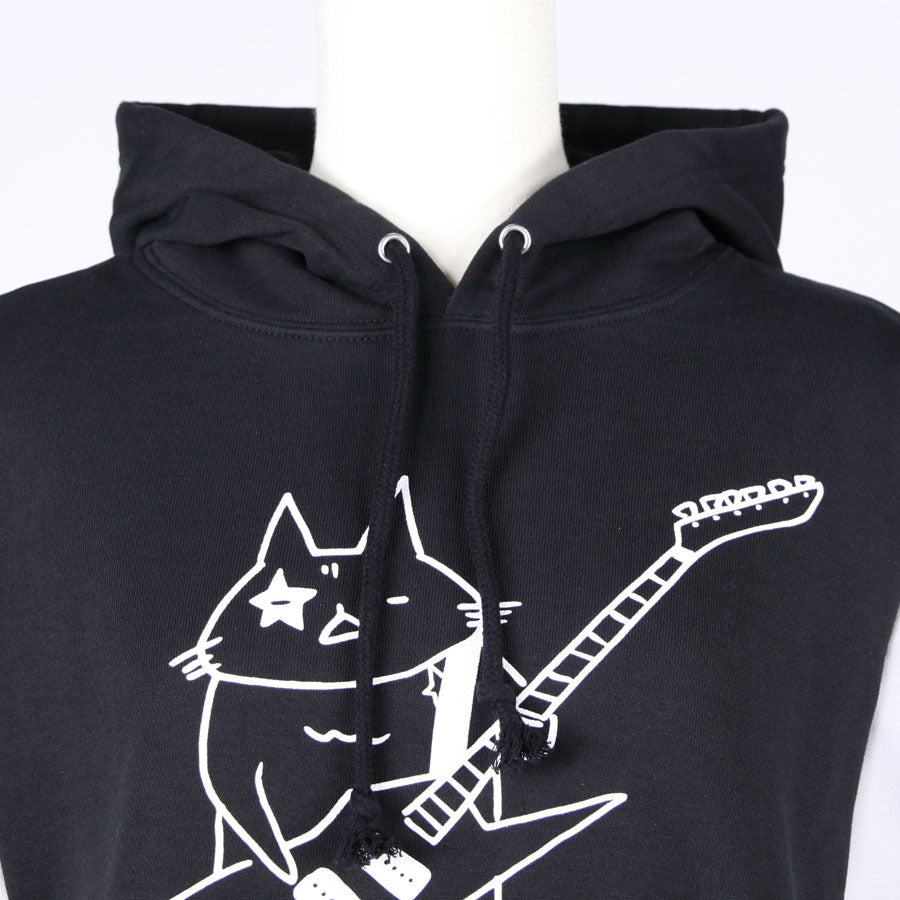 MINT NeKO Patchwork Wide Hoodie / B