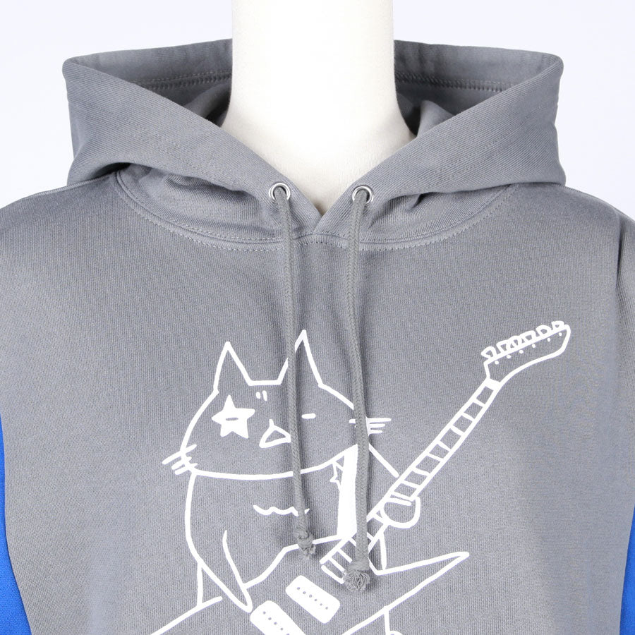 MINT NeKO Patchwork Wide Hoodie / C