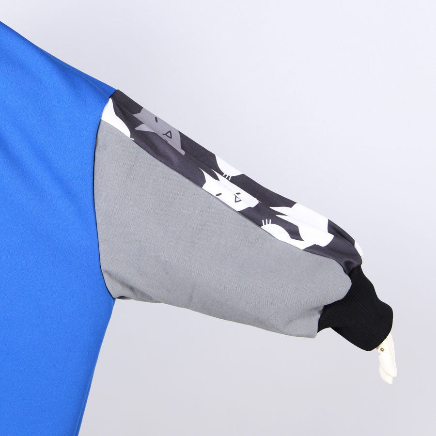 MINT NeKO Patchwork Wide Hoodie / C