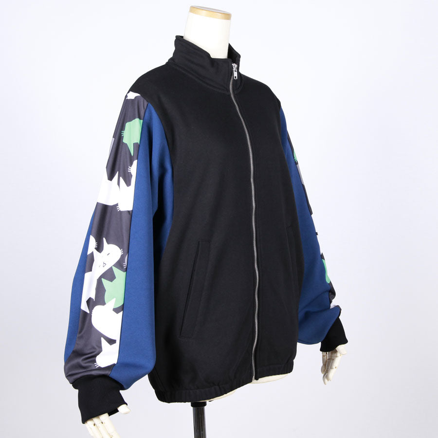 MINT NeKO Zip-up Sweat Blouson / A
