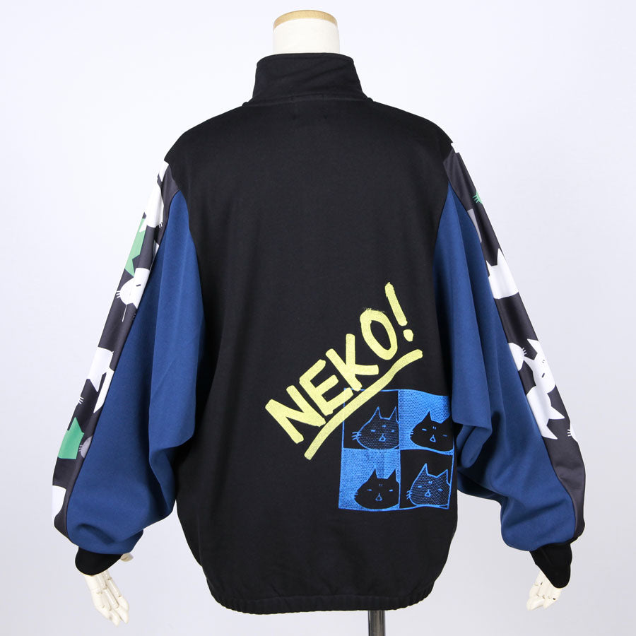 MINT NeKO Zip-up Sweat Blouson / A