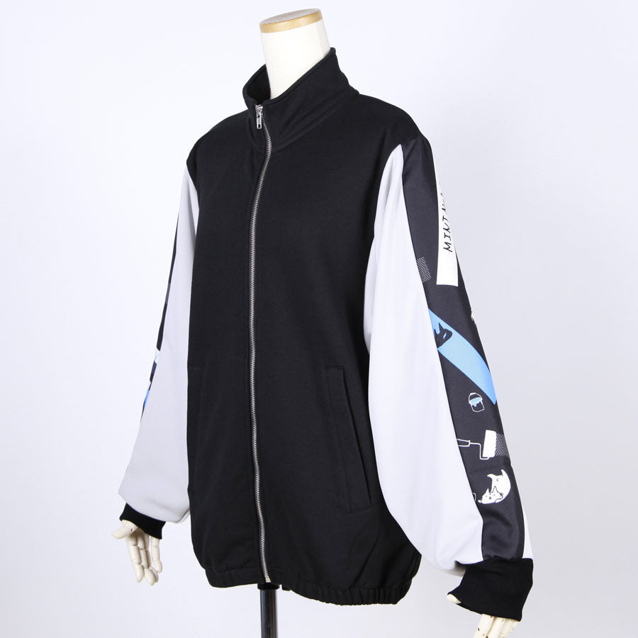 MINT NeKO Zip-up Sweat Blouson / C