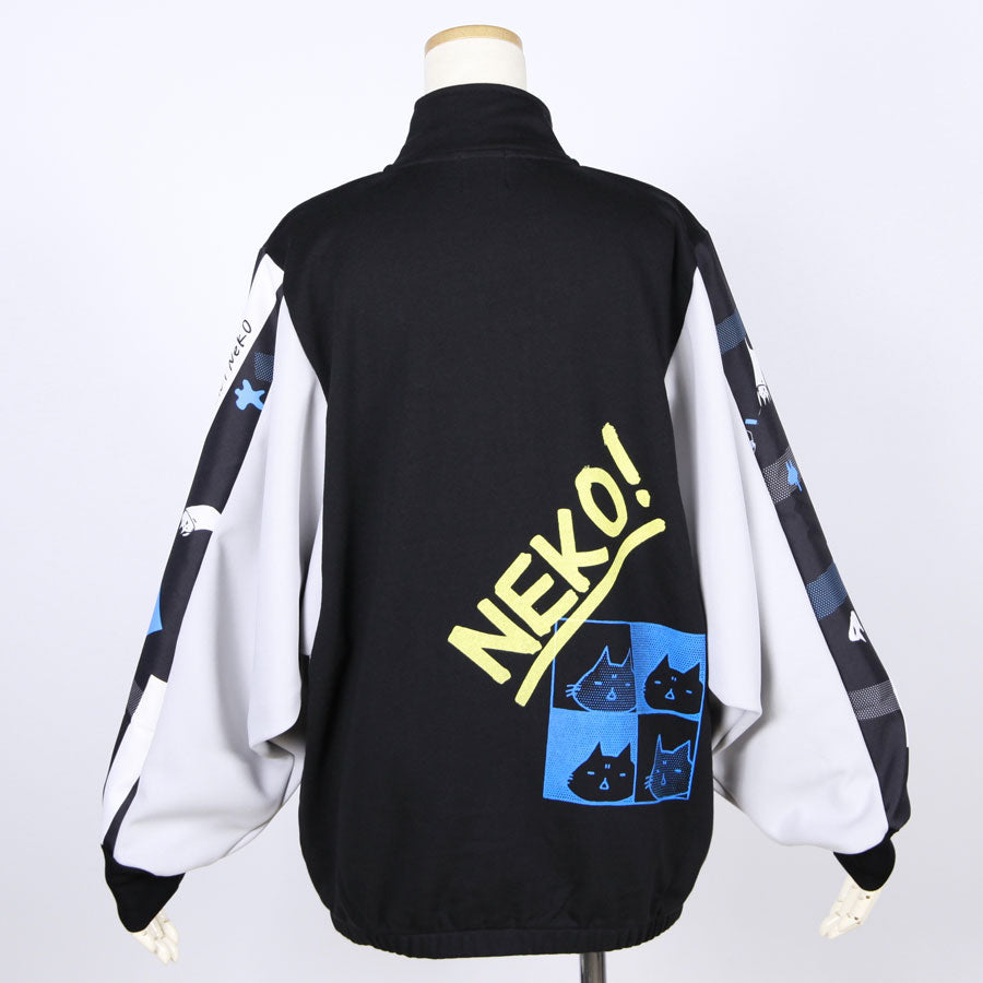 MINT NeKO Zip-up Sweat Blouson / C