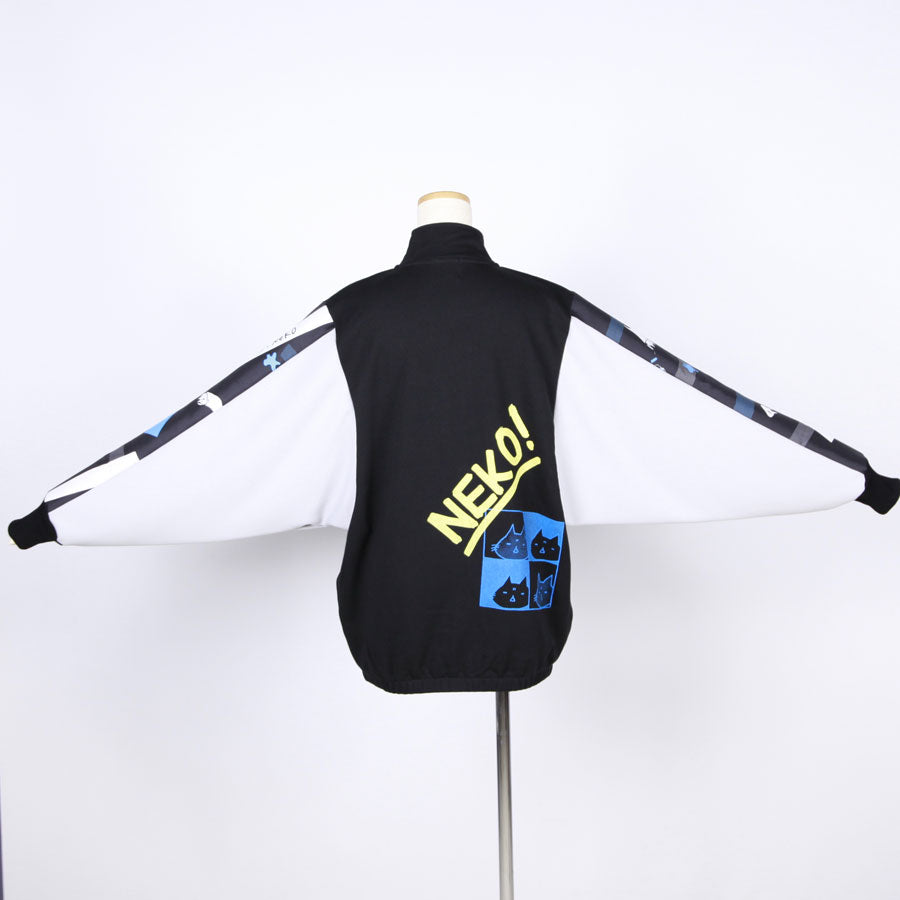 MINT NeKO Zip-up Sweat Blouson / C