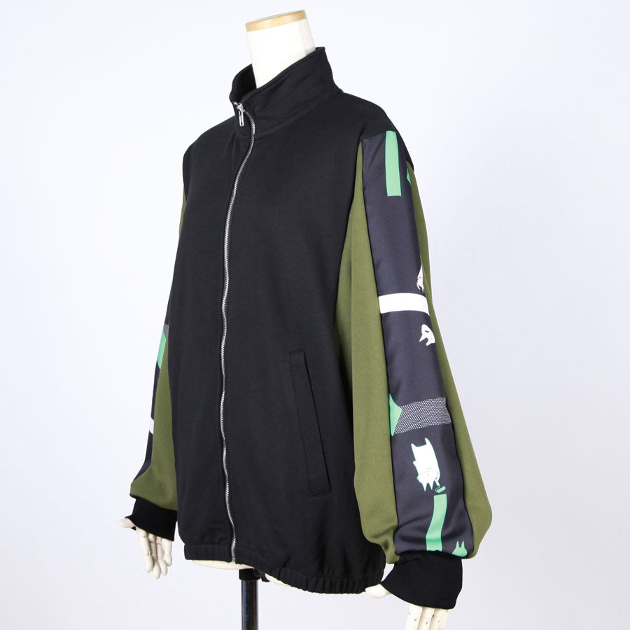 MINT NeKO Zip-up Sweat Blouson / D