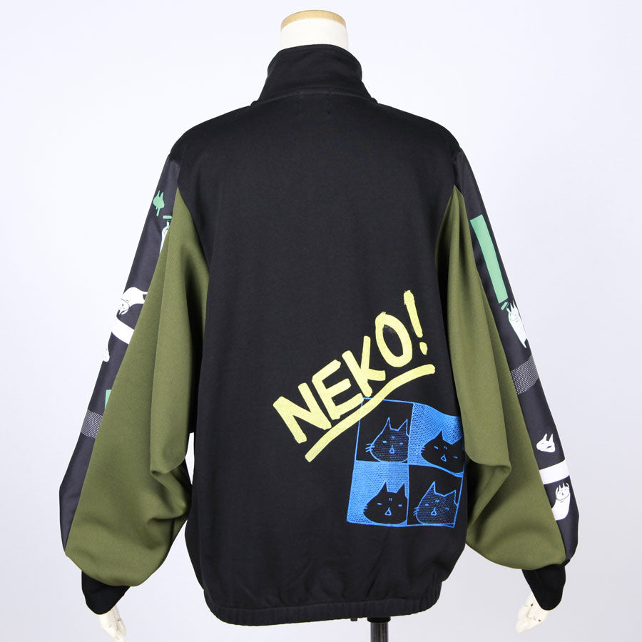 MINT NeKO Zip-up Sweat Blouson / D