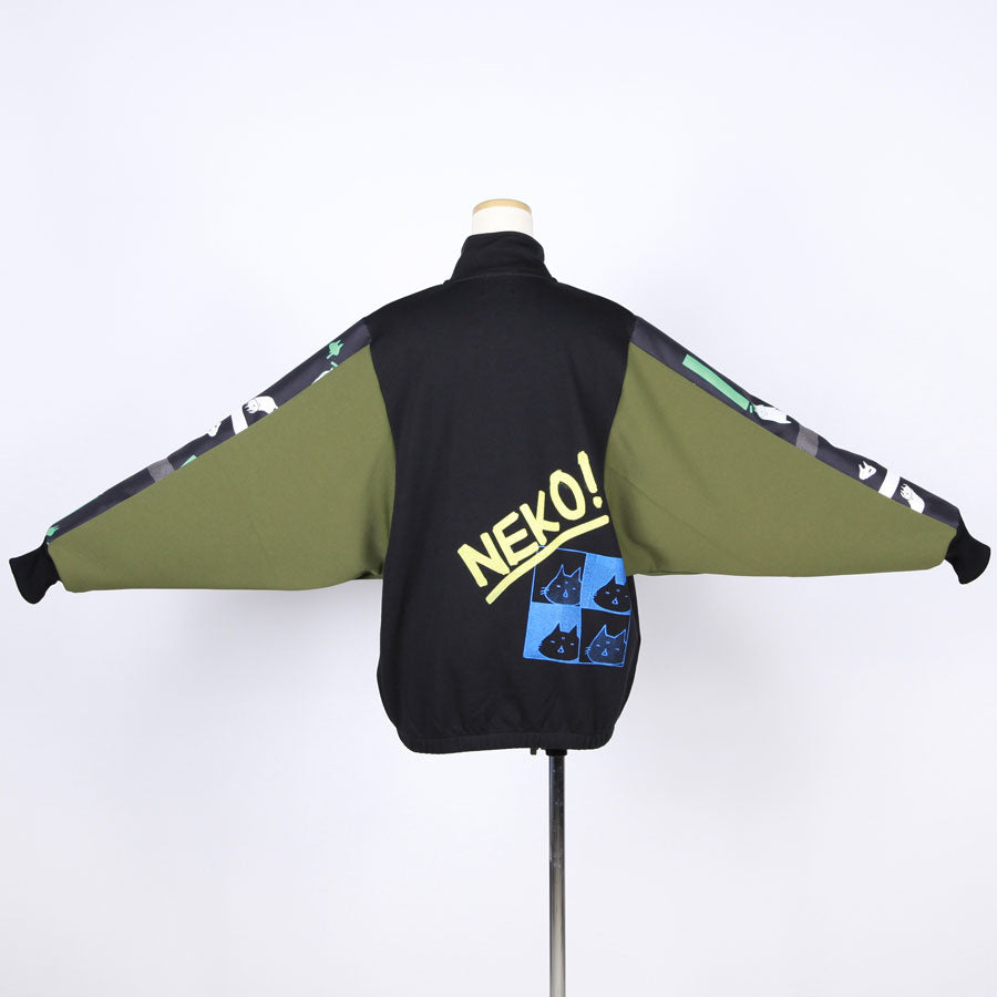 MINT NeKO Zip-up Sweat Blouson / D