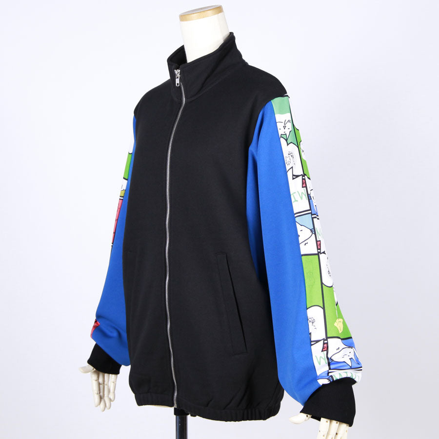 MINT NeKO Zip-up Sweat Blouson / E