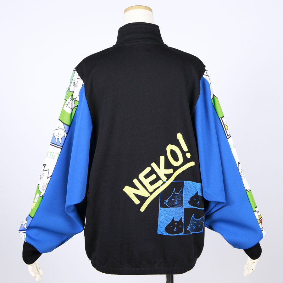 MINT NeKO Zip-up Sweat Blouson / E