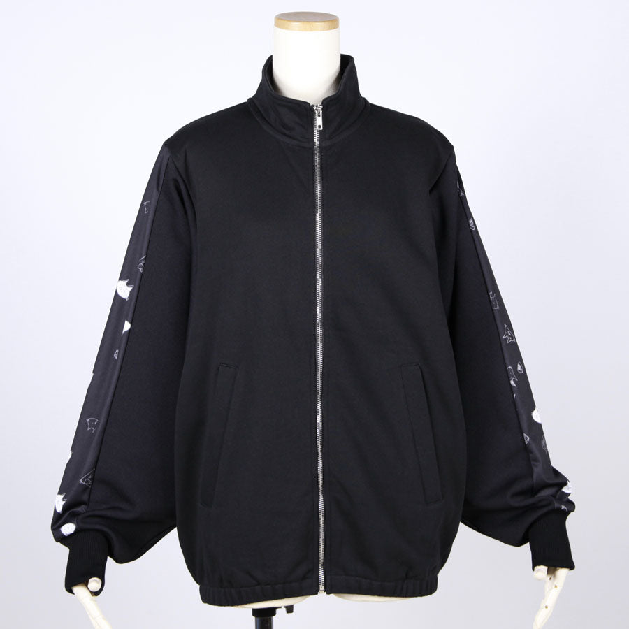 MINT NeKO Zip-up Sweat Blouson / B