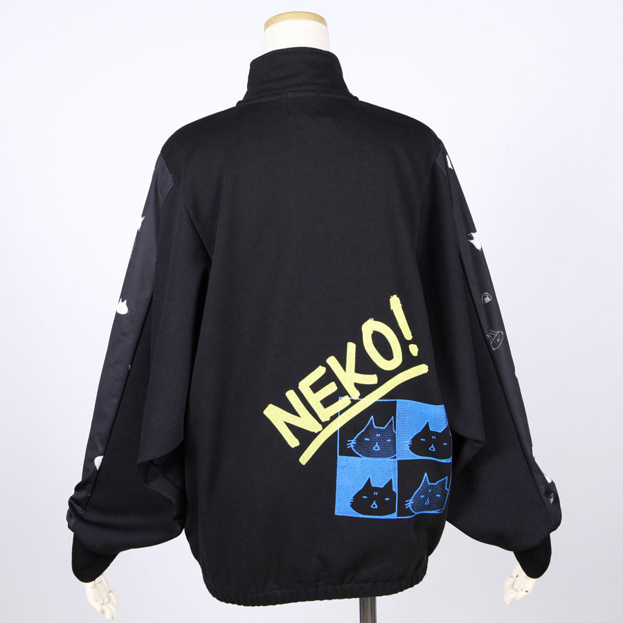 MINT NeKO Zip-up Sweat Blouson / B