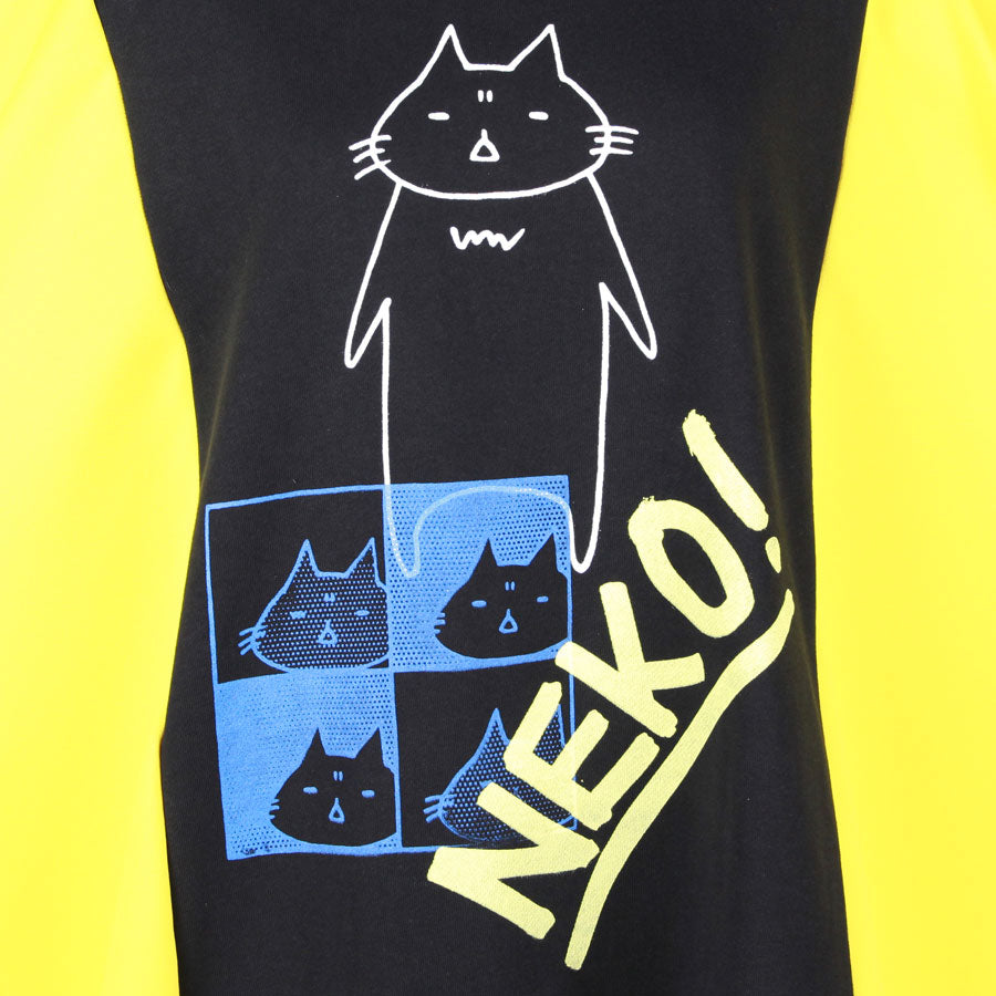 MINT NeKO Patchwork Wide Sweatshirt / B