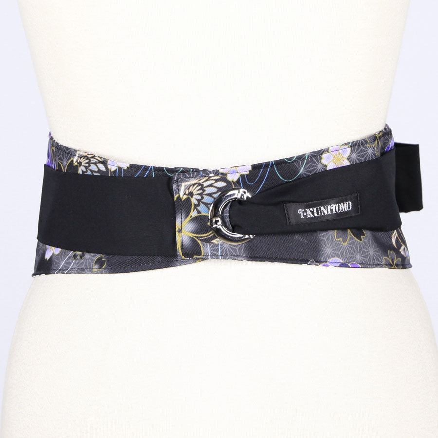 TKg 一点もの和柄帯ベルト B
