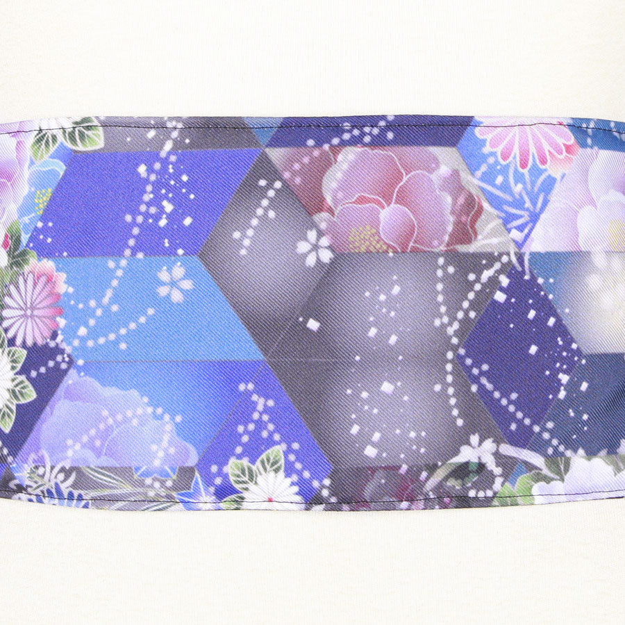 TKg 一点もの和柄帯ベルト C