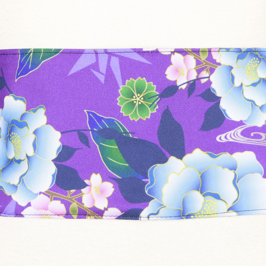 TKg 一点もの和柄帯ベルト D