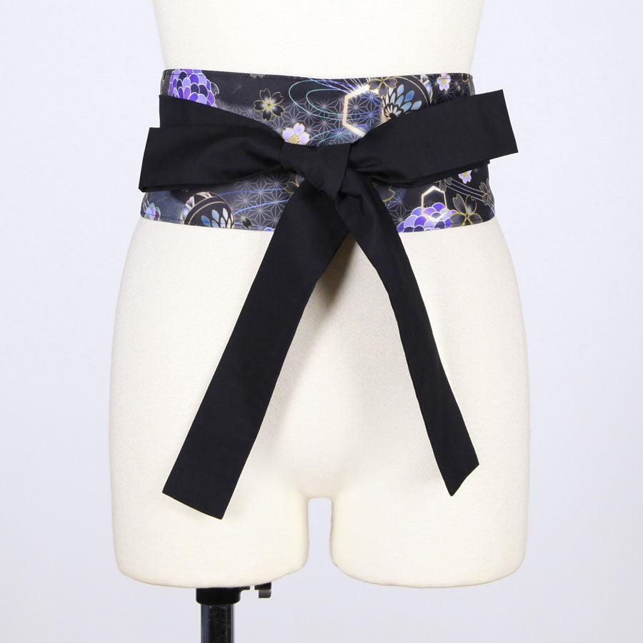 TKg 一点もの和柄帯ベルト E