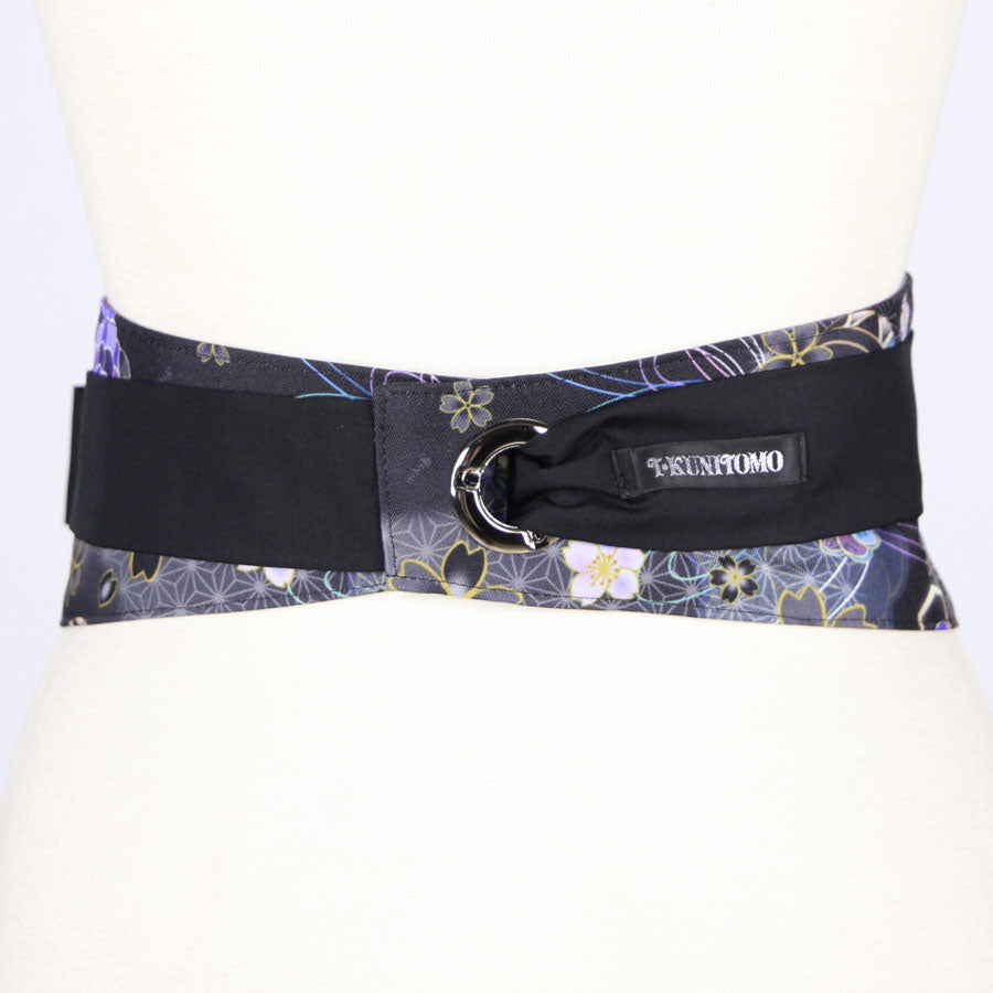 TKg 一点もの和柄帯ベルト E