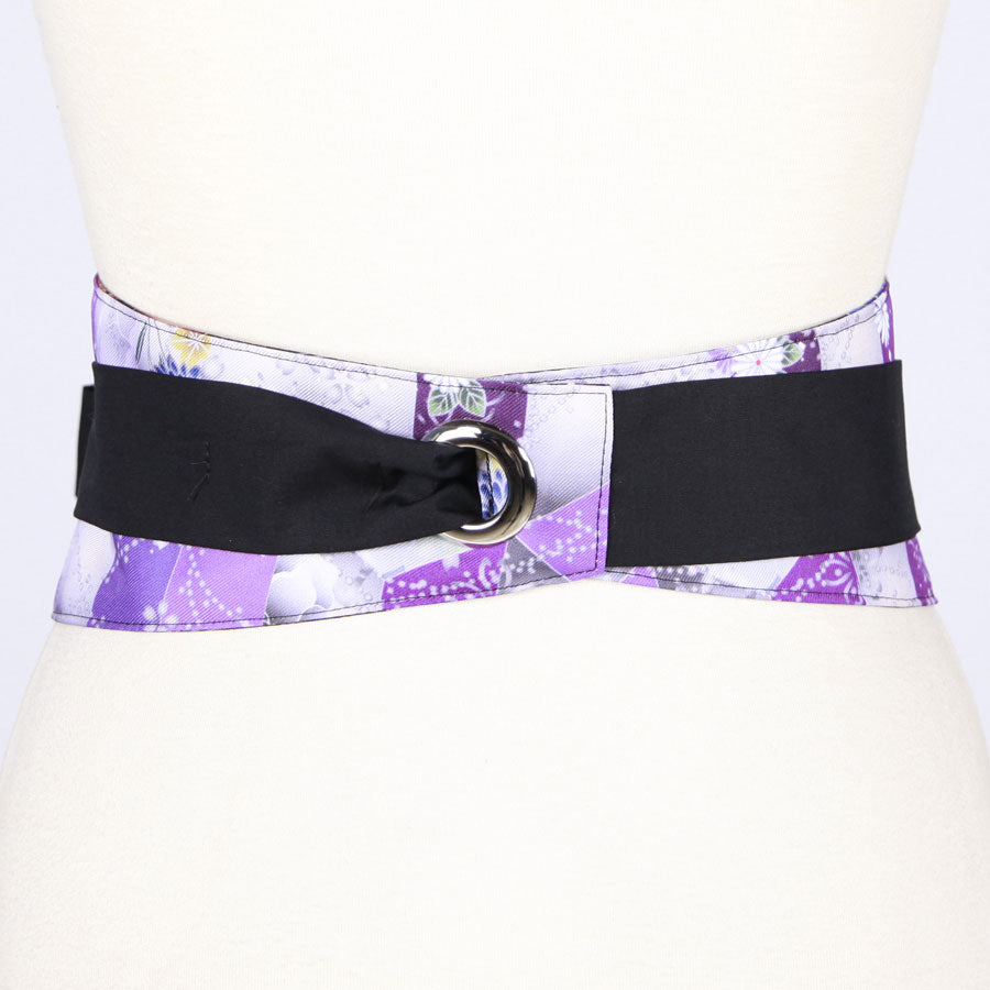 TKg 一点もの和柄帯ベルト H