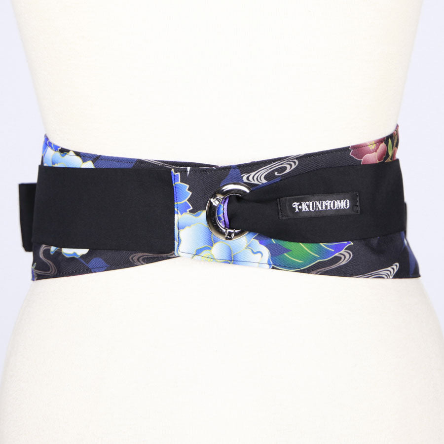 TKg 一点もの和柄帯ベルト H