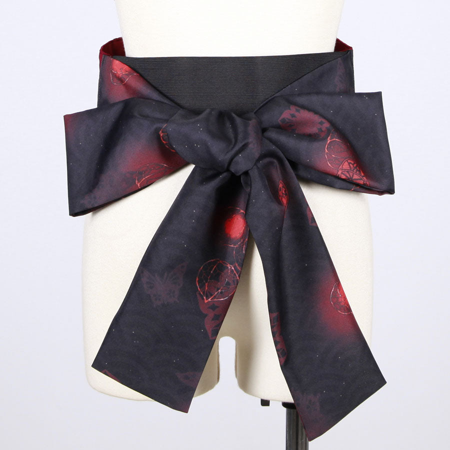 モリグチカ 異国浪漫の帯ベルトRD-BK