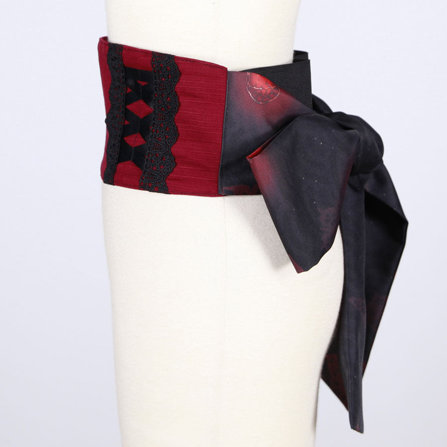 モリグチカ 異国浪漫の帯ベルトRD-BK