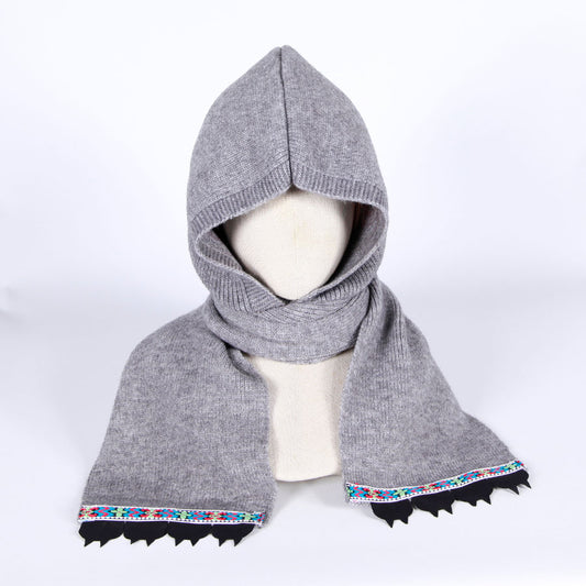 MINT NeKO フードマフラー GY