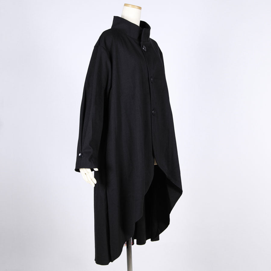 [One-of-a-kind item] TKg Flying Japanese Flower Stand Collar Coat