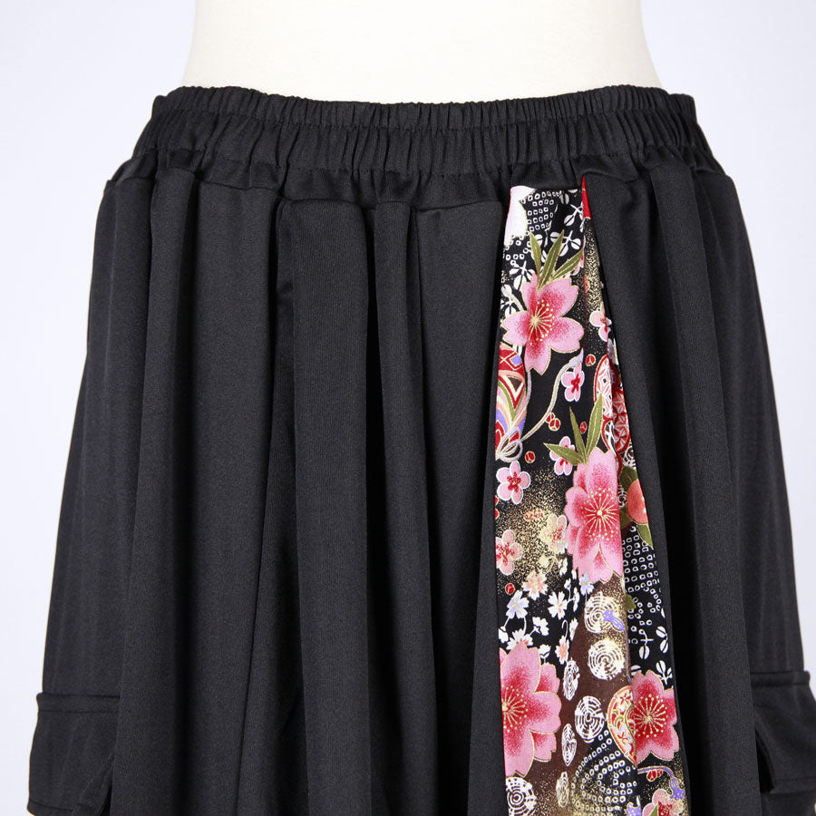 【一点物】TKg 舞い飛ぶ日本の花 アーミーパンツ