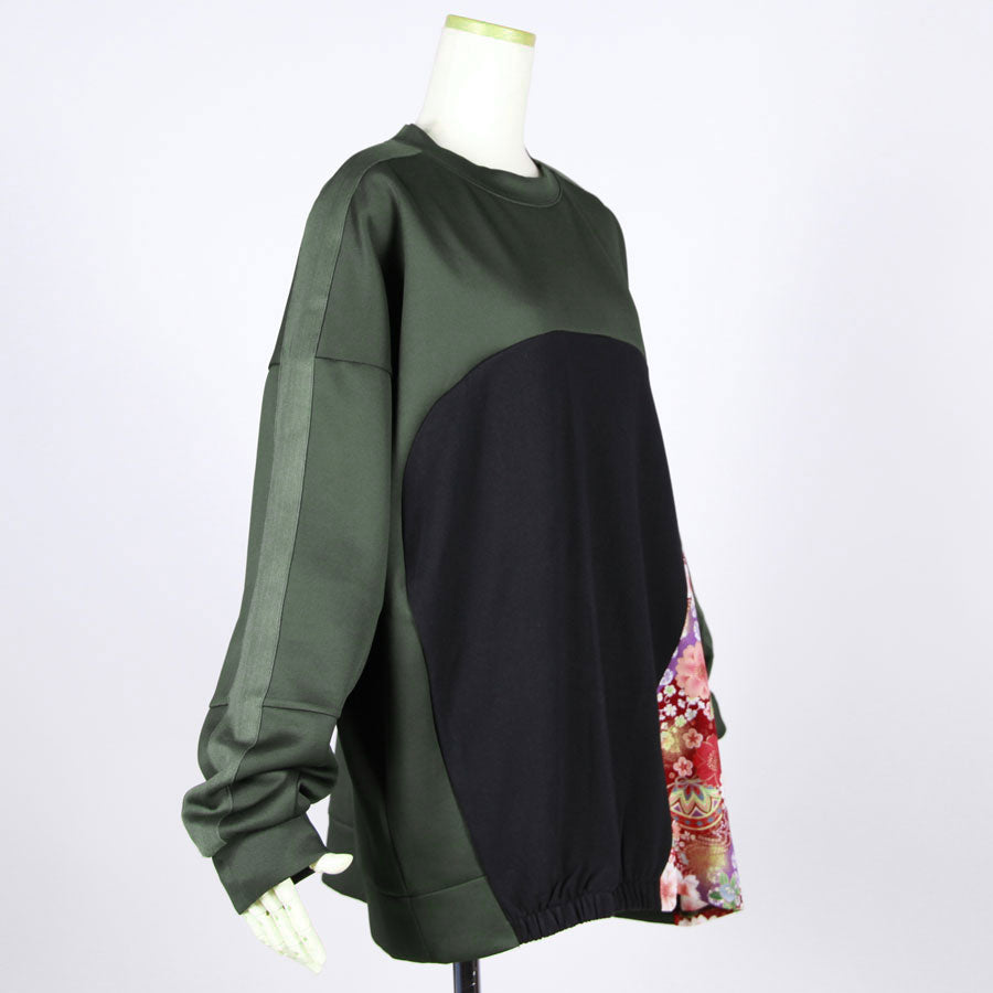 [One-of-a-kind item] TKg Flying Japanese Flower MA-1 Tops
