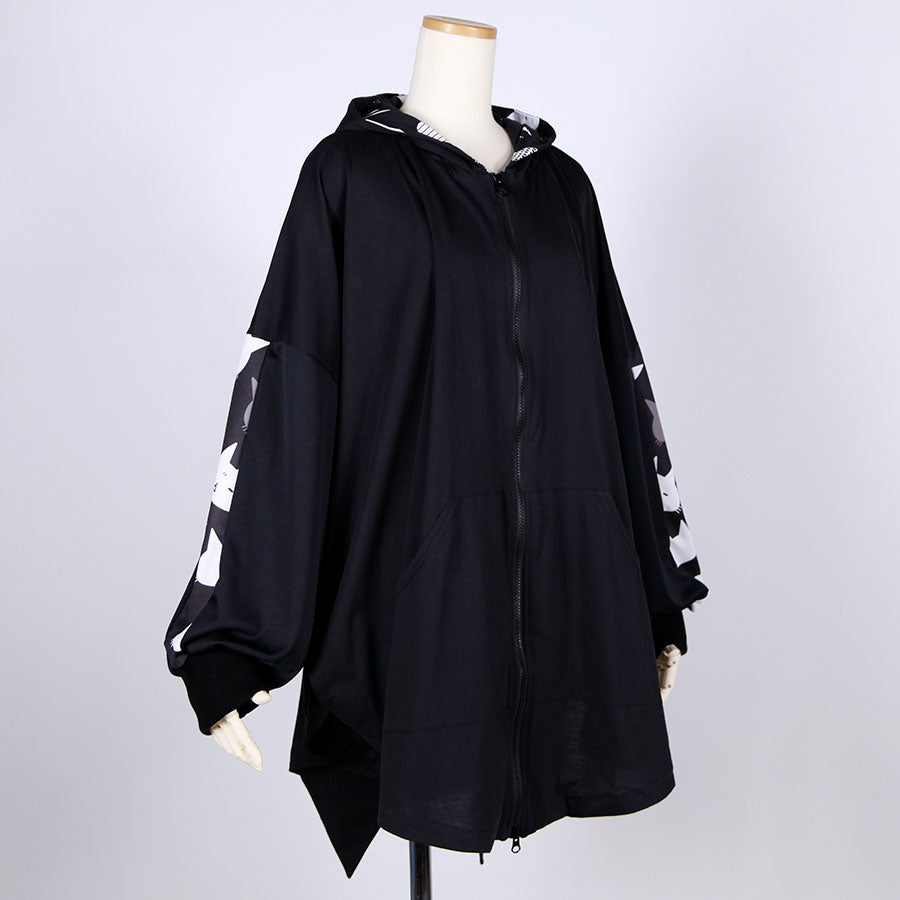 MINT NeKO ポールのポンチョパーカー