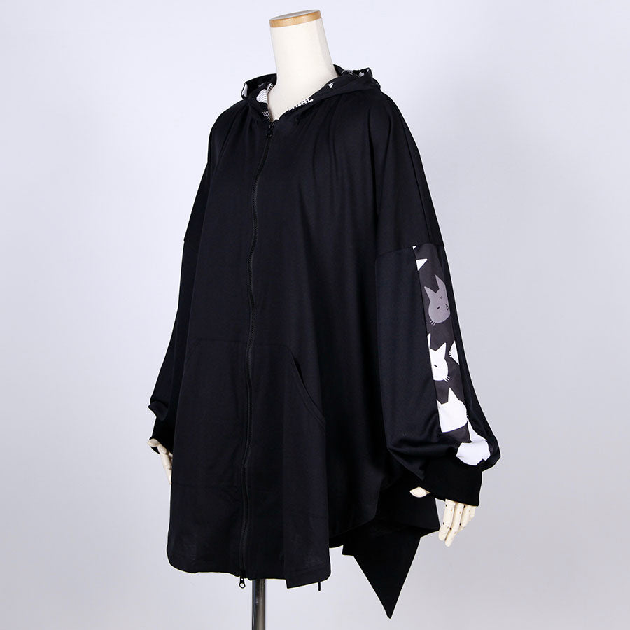 MINT NeKO ポールのポンチョパーカー
