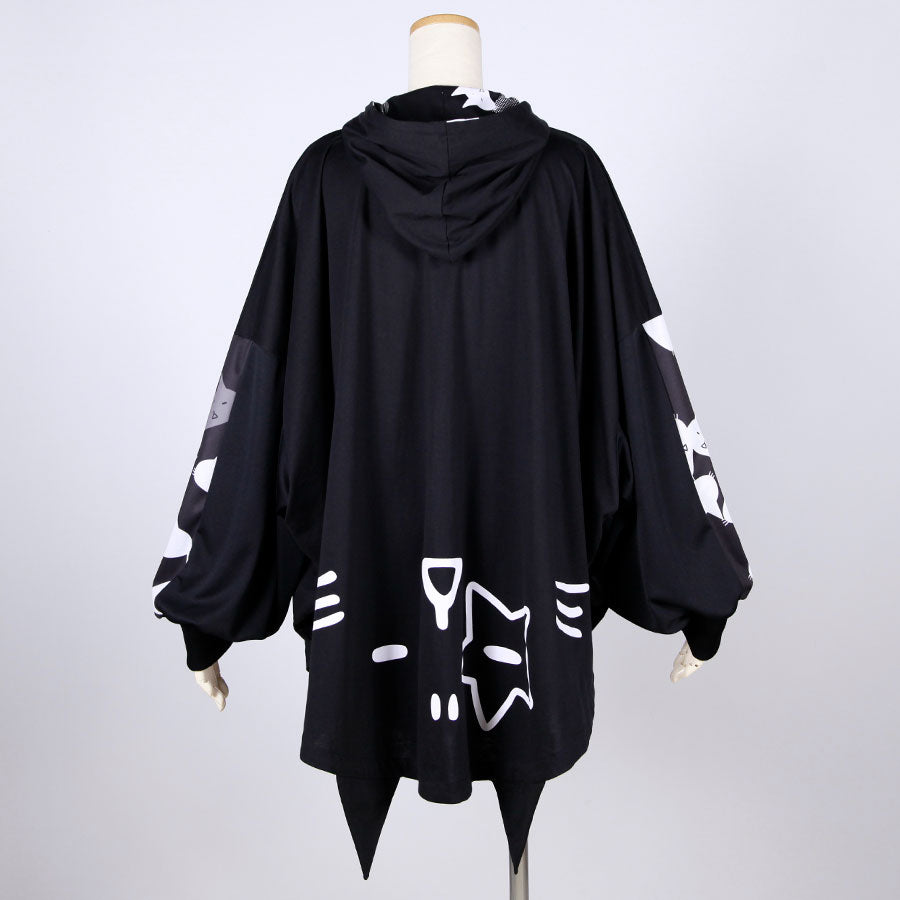 MINT NeKO ポールのポンチョパーカー