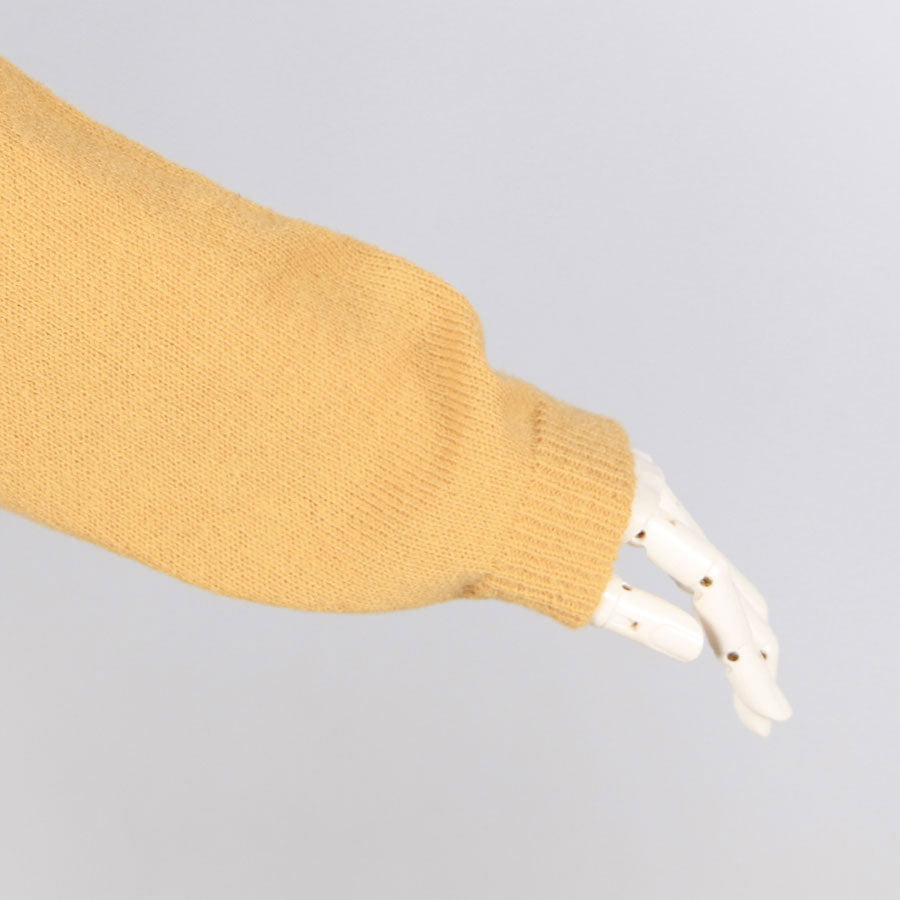 【一点物】TKg グラデーション赤和柄 辛子色カーディガン