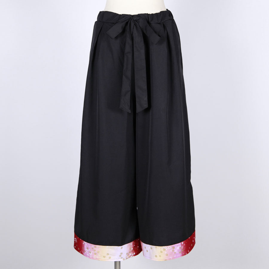 [One-of-a-kind item] TKg Gradation Red Japanese Pattern Super Wide Pants