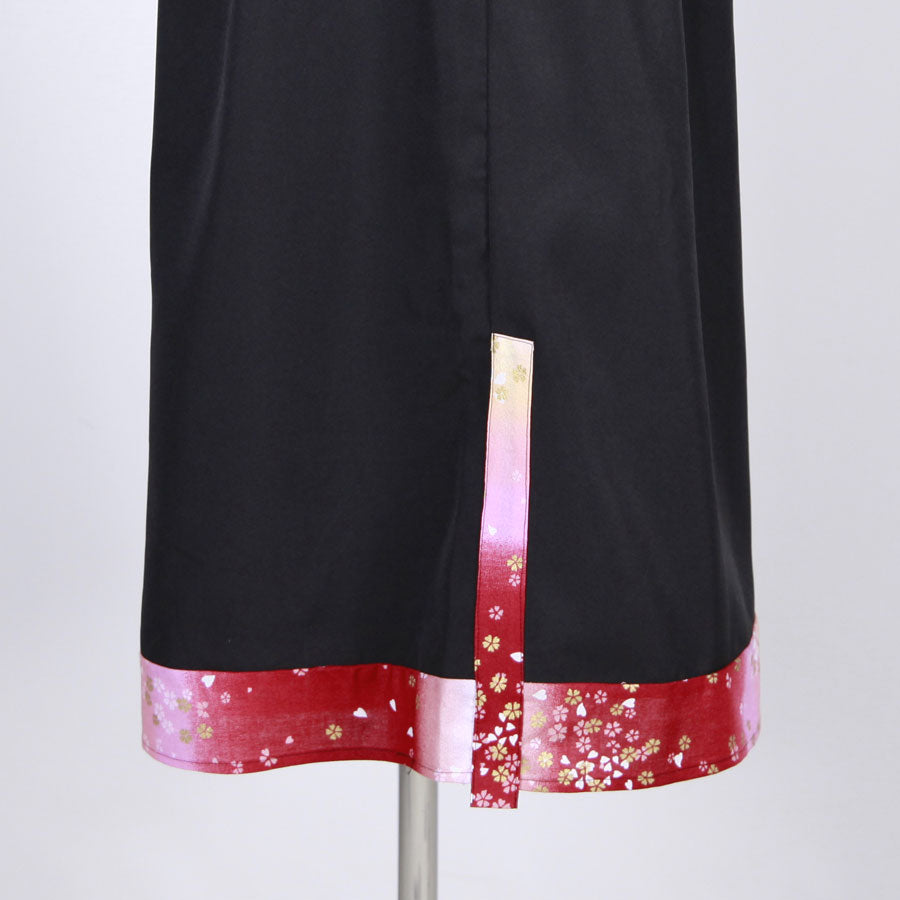 [One-of-a-kind item] TKg Gradation Red Japanese Pattern Super Wide Pants