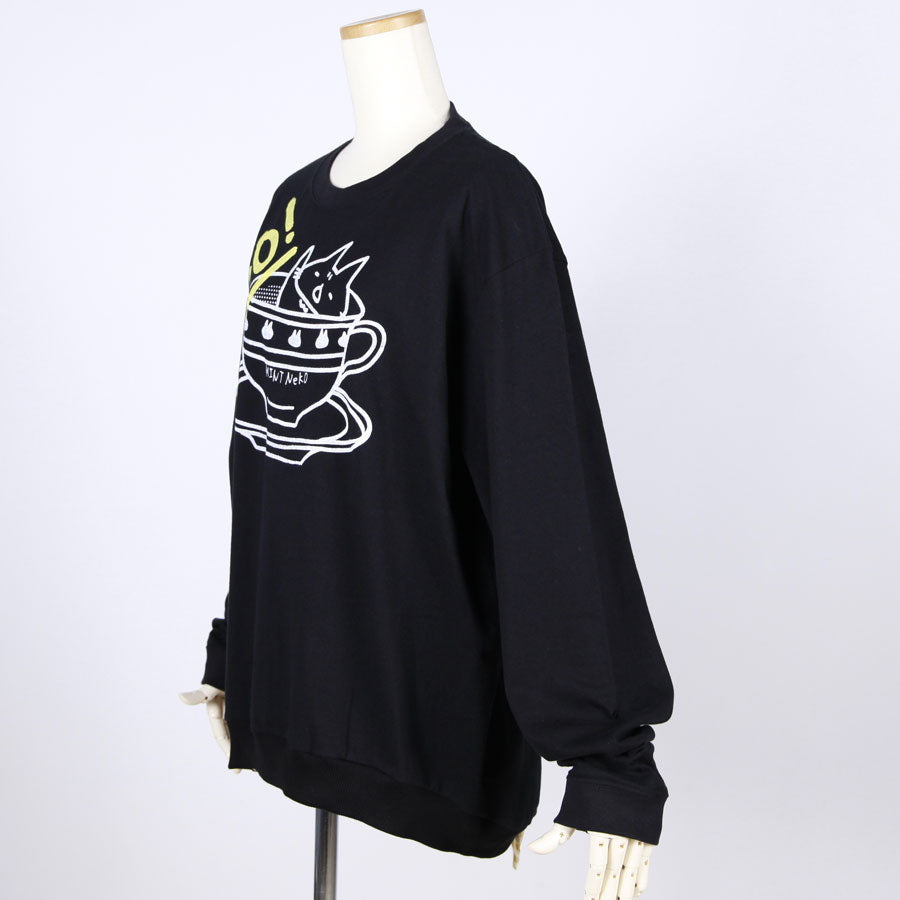 MINT NeKO Cat Ears Long Sleeve Tops / BK