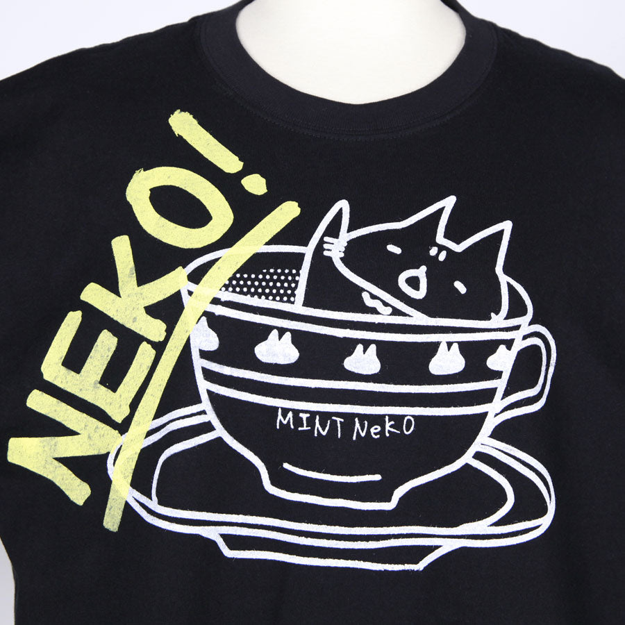 MINT NeKO Cat Ears Long Sleeve Tops / BK