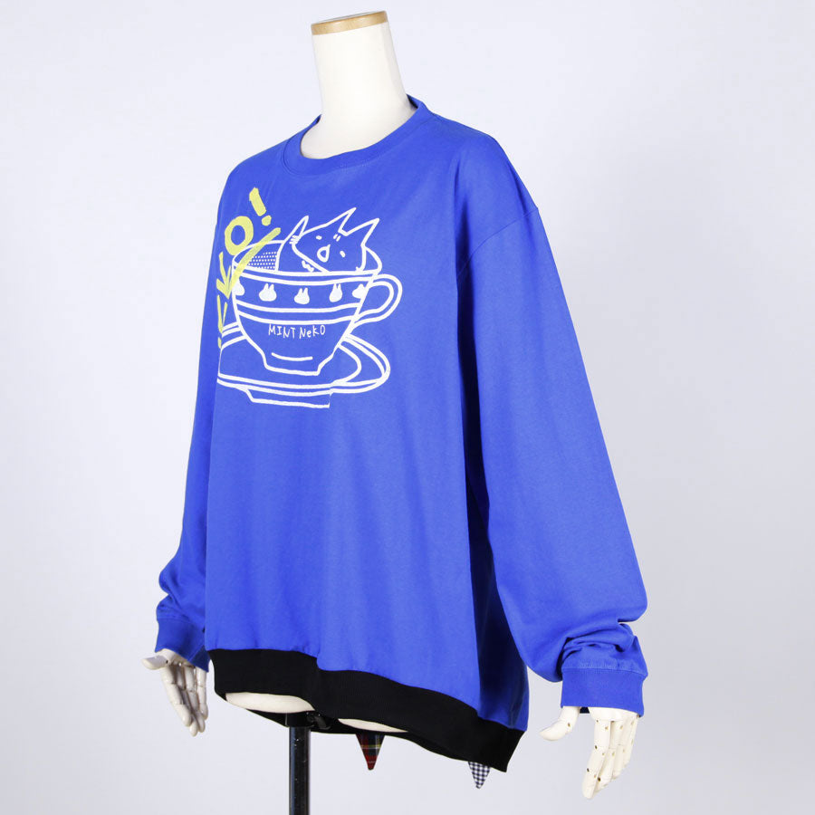 MINT NeKO Cat Ears Long Sleeve Tops / BL